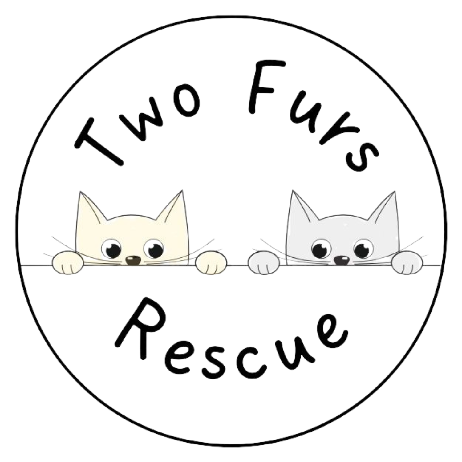 Two Furs Rescue Inc NFP logo